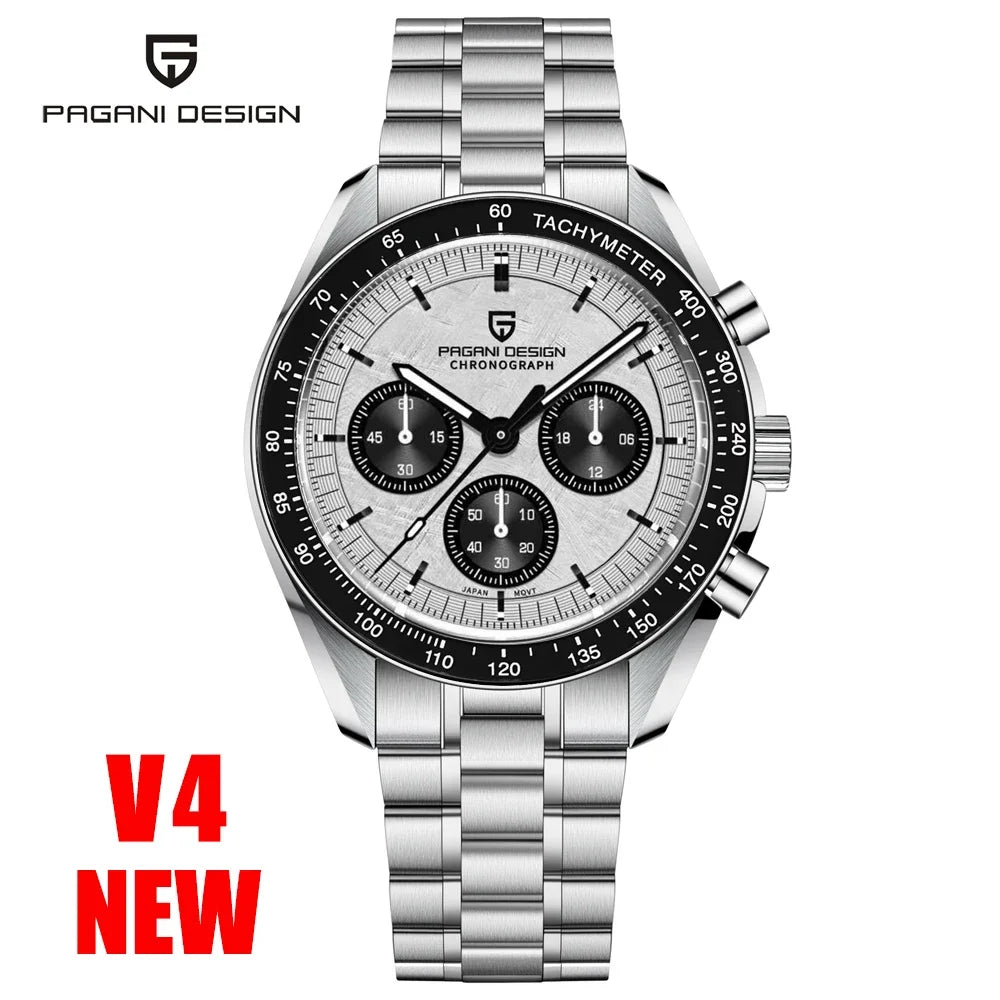 DM Sport-Chronograph – Saphirglas, Automatikdatum