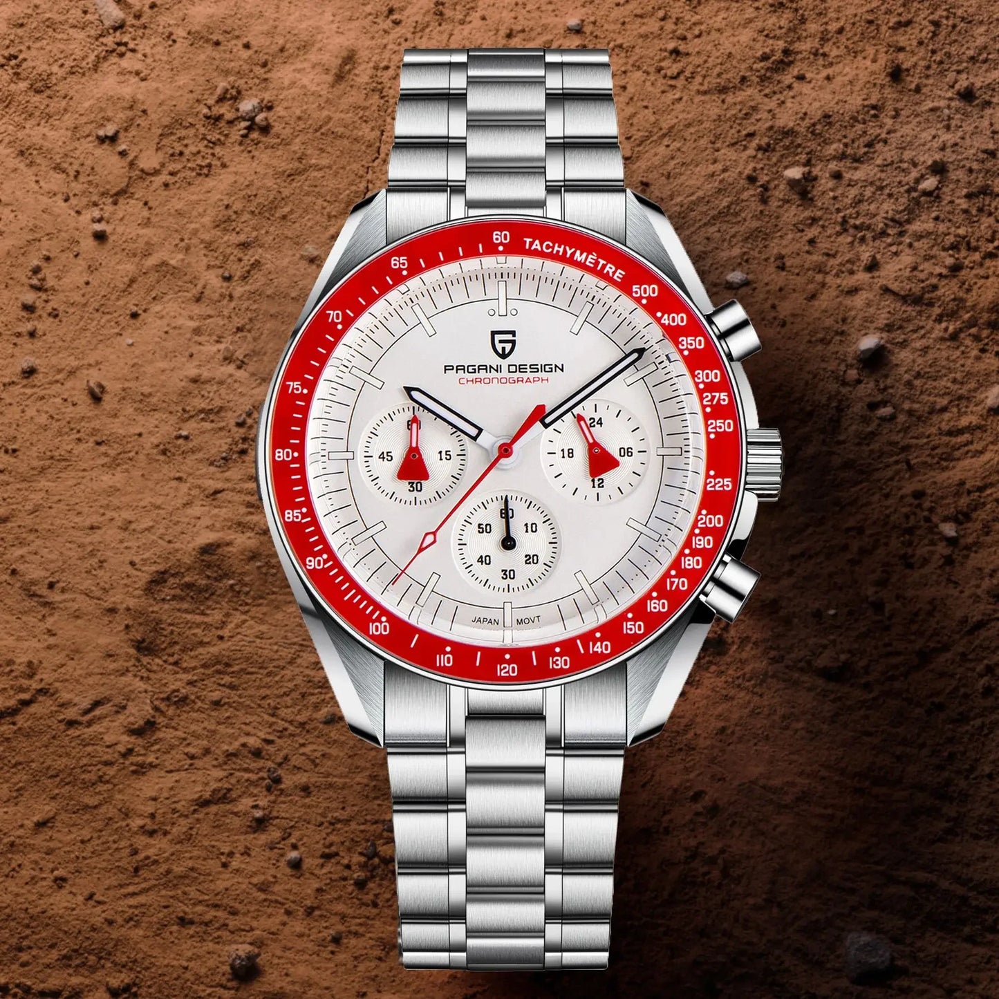 DM Sport-Chronograph – Saphirglas, Automatikdatum