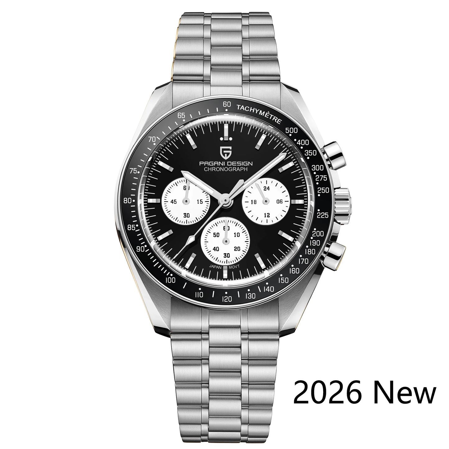DM Sport-Chronograph – Saphirglas, Automatikdatum