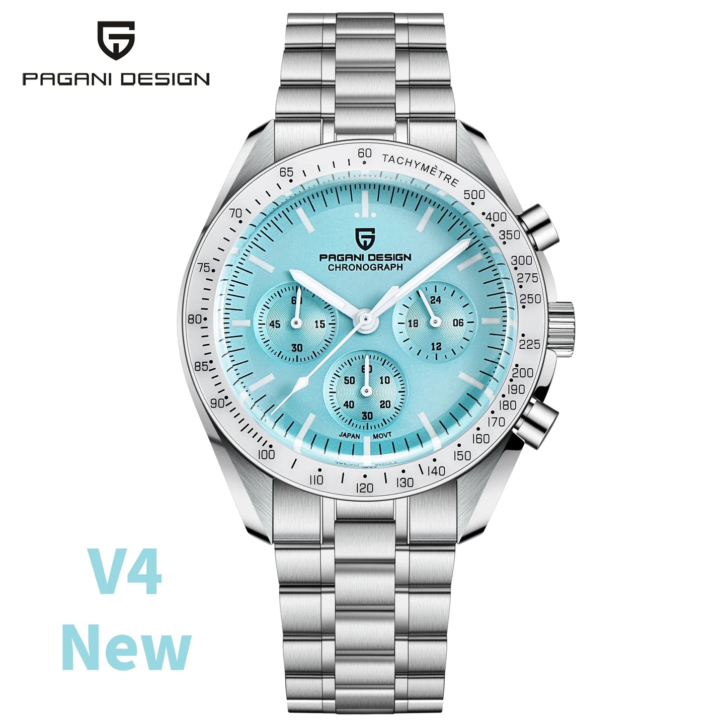 DM Sport-Chronograph – Saphirglas, Automatikdatum