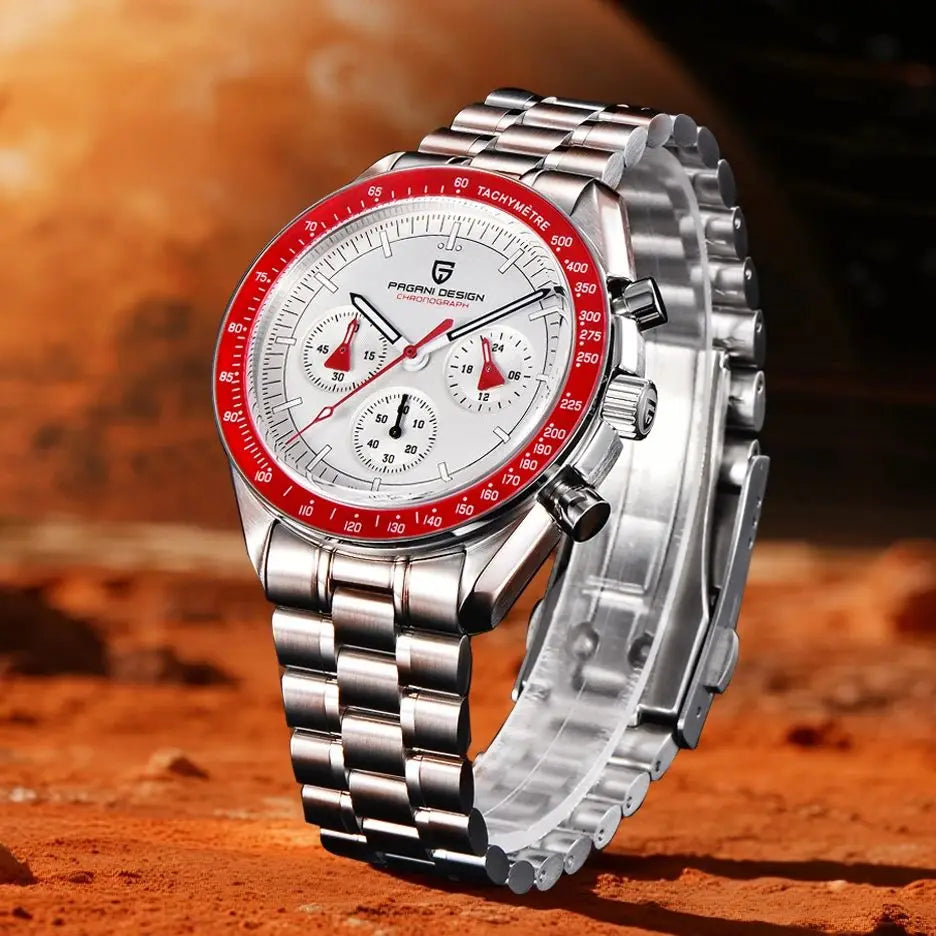 DM Sport-Chronograph – Saphirglas, Automatikdatum