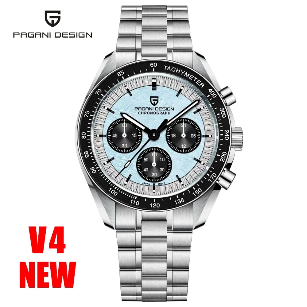 DM Sport-Chronograph – Saphirglas, Automatikdatum