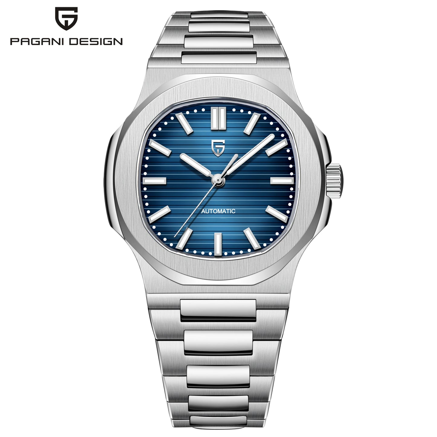 Reloj automático DM – Cristal de zafiro, diseño elegante, resistente al agua