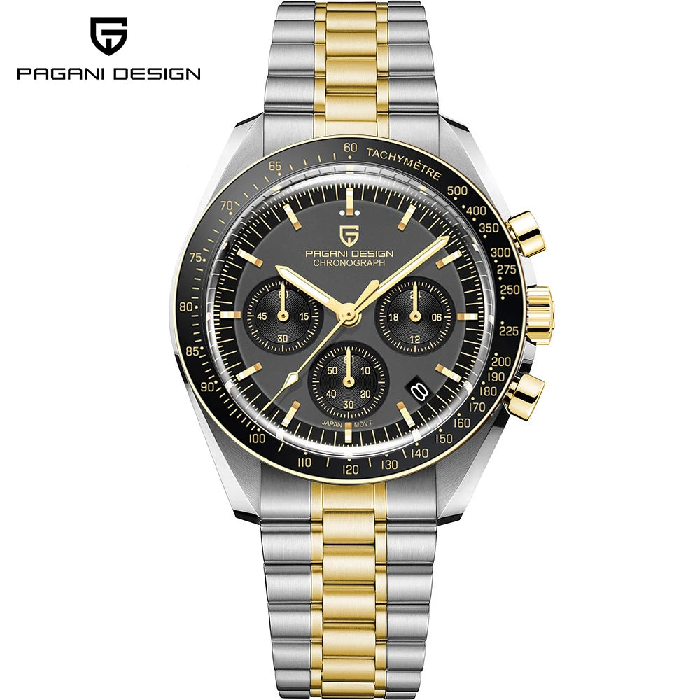 DM Sport-Chronograph – Saphirglas, Automatikdatum