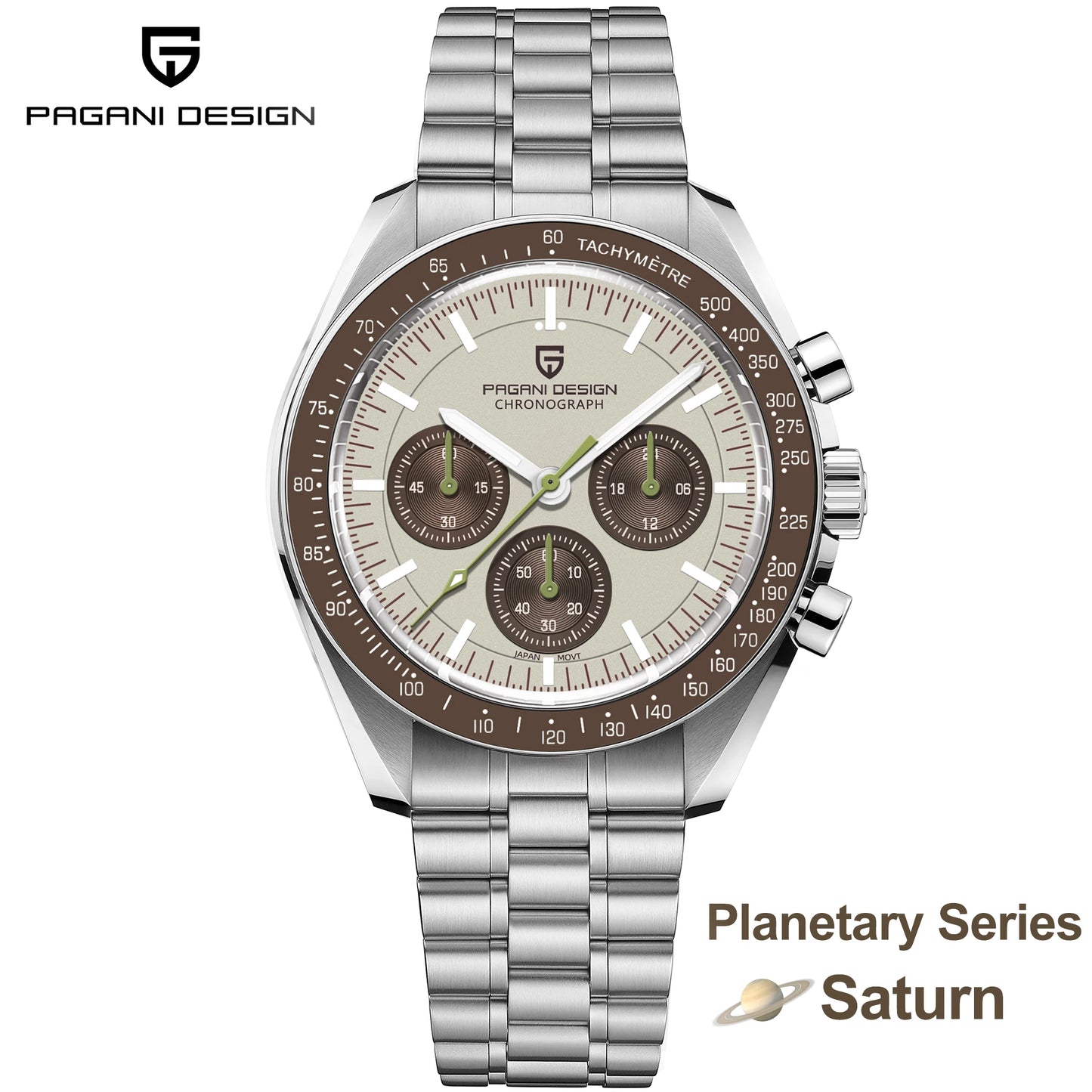 DM Sport-Chronograph – Saphirglas, Automatikdatum