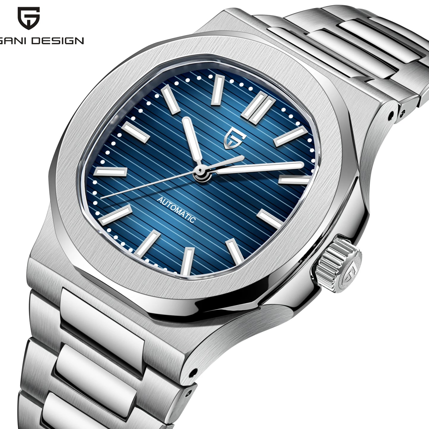 Reloj automático DM – Cristal de zafiro, diseño elegante, resistente al agua