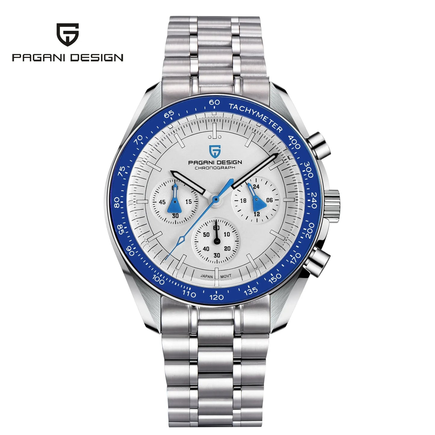 DM Sport-Chronograph – Saphirglas, Automatikdatum