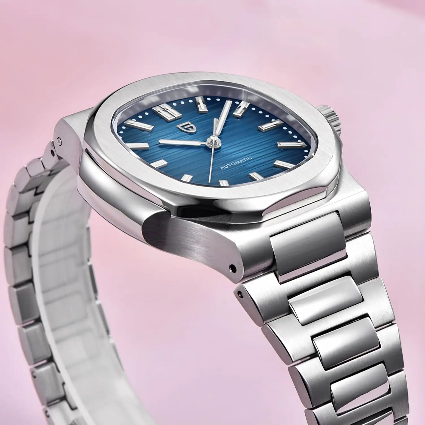 Reloj automático DM – Cristal de zafiro, diseño elegante, resistente al agua