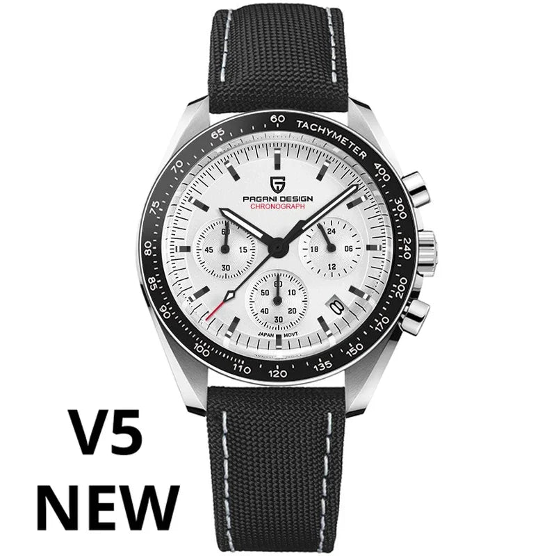 DM Sport-Chronograph – Saphirglas, Automatikdatum